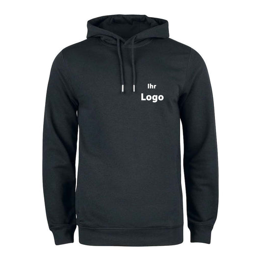 Hoodie Herren- Premium Kapuzensweat mit Rundhalsausschnitt