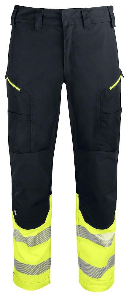 6528 STRETCH ARBEITSHOSE EN ISO 20471 KLASSE 1 MODERNER SCHNITT - wirbe-welt.shop