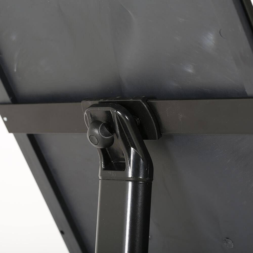 Infoständer "Deco", DIN A2, Schwarz