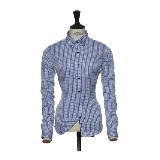 J. Harvest & Frost Damen Bluse mit Button-Down Kragen 'Red Bow 28'