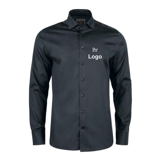 Langarm Business Hemd Slim Fit mit Nanotechnologie