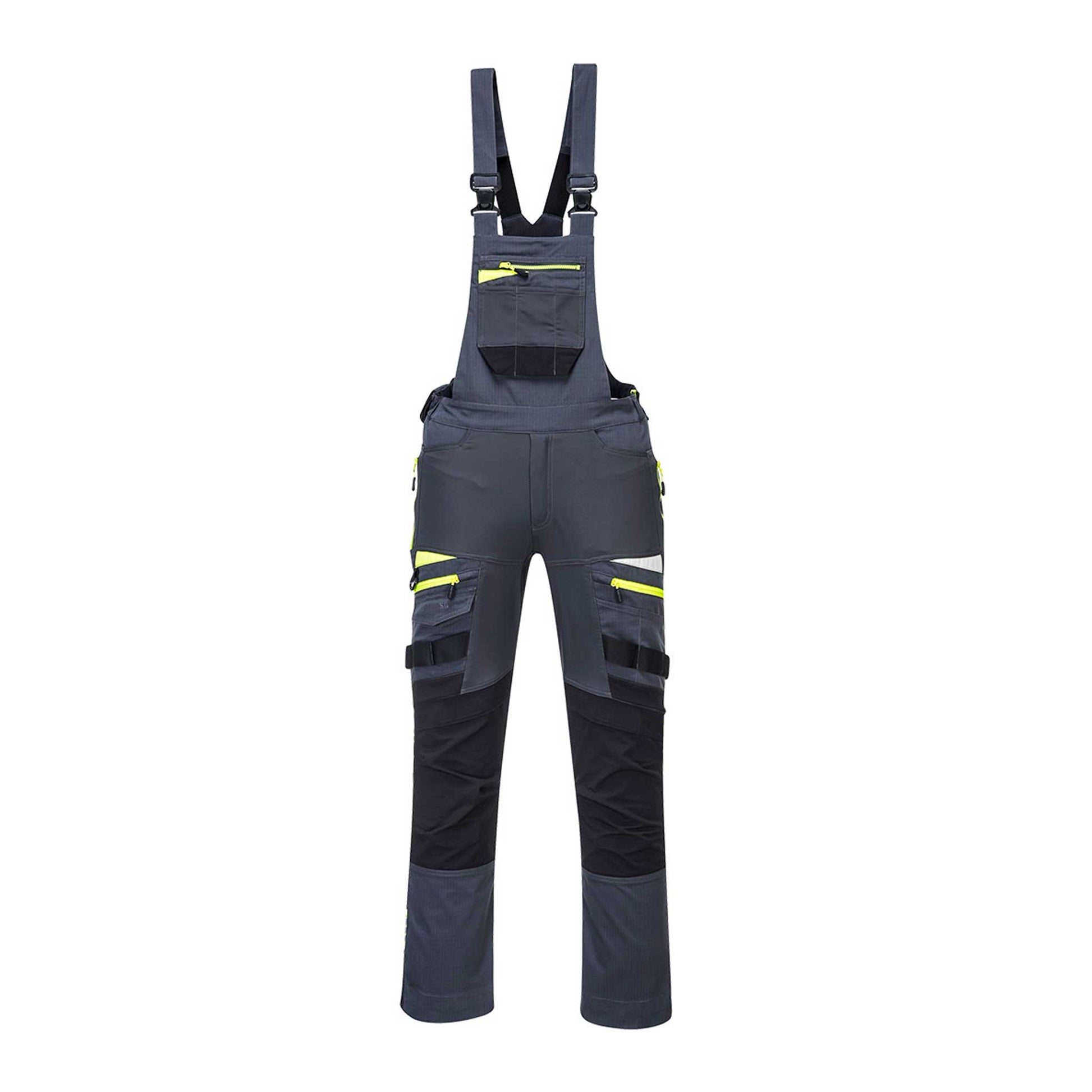 DX441 - DX4 Latzhose - Arbeitslatzhose grau
