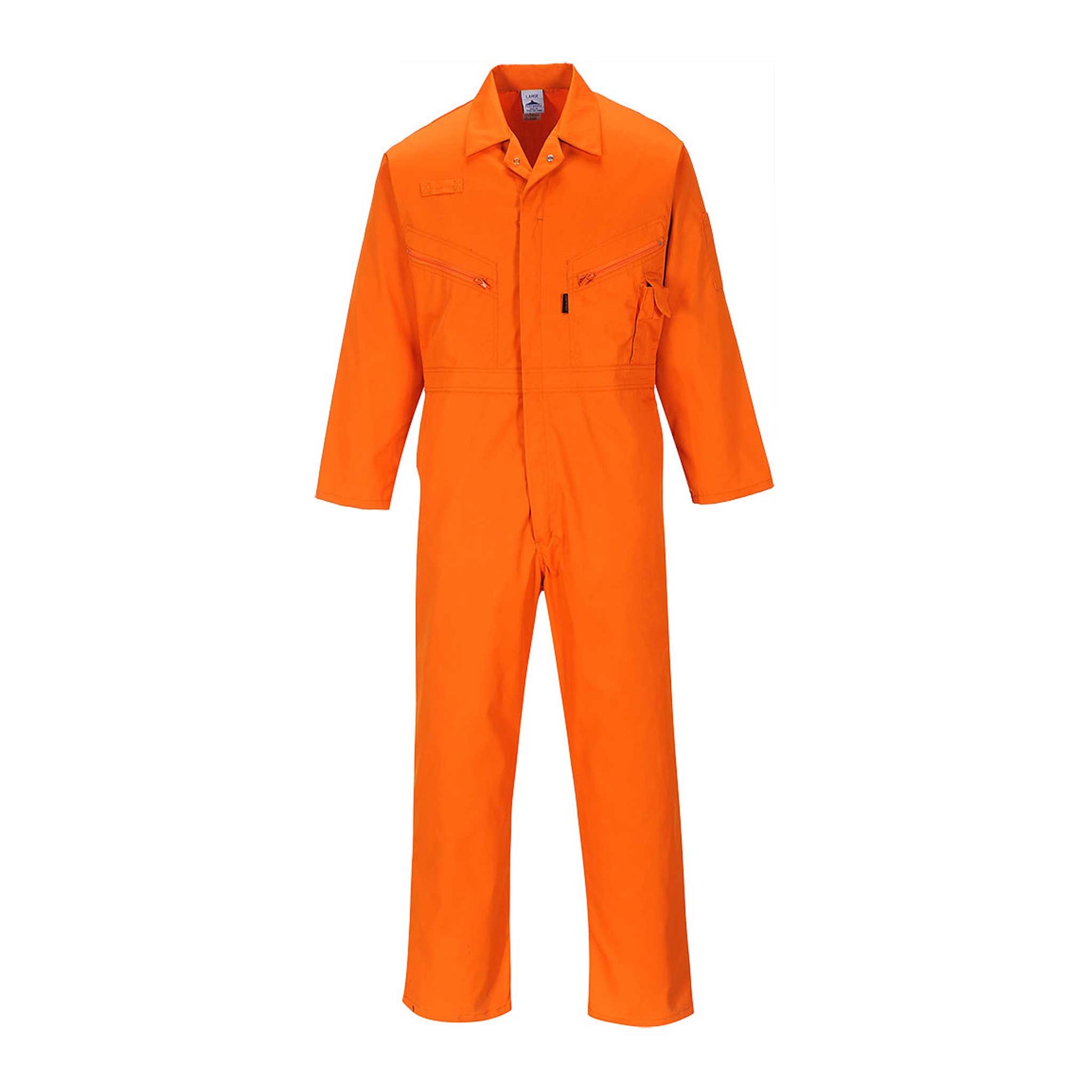 C813 Liverpool Overall – Robuster Schutz mit Stil Orange