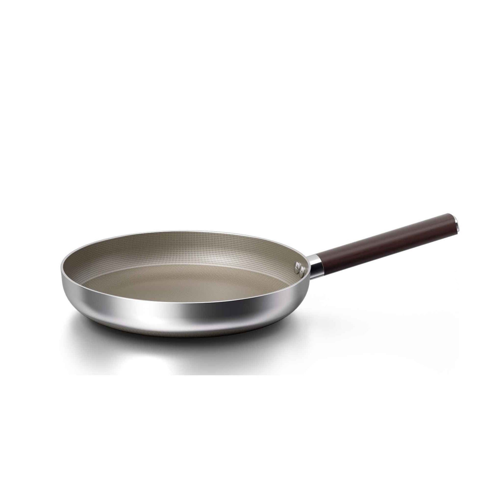 PFW28-Premium Bratpfanne Ø28 cm – Edelstahl Induktion Pfanne mit Antihaftbeschichtung