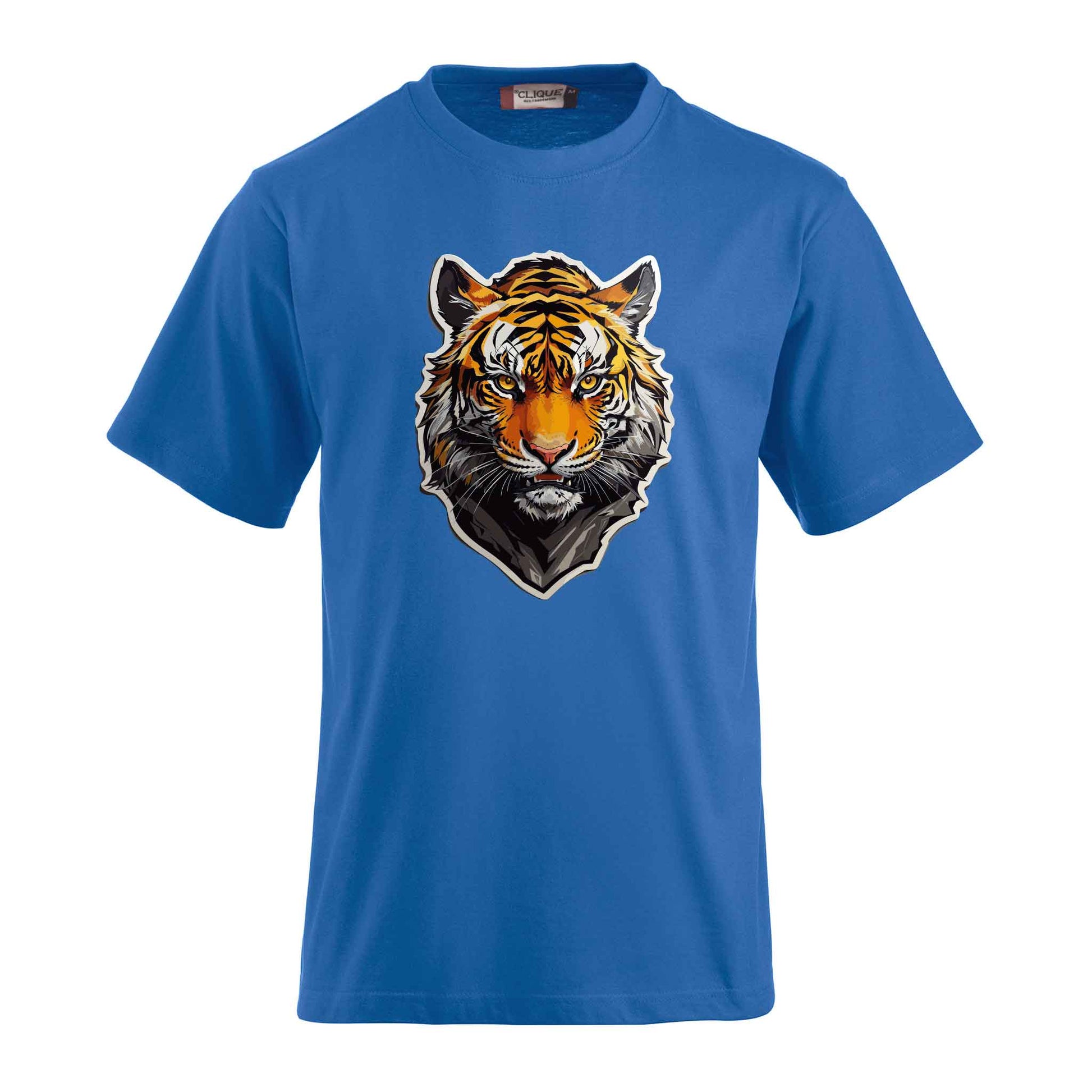 Personalisiertes T-Shirt-Majestätischer Tiger als Druckmotiv