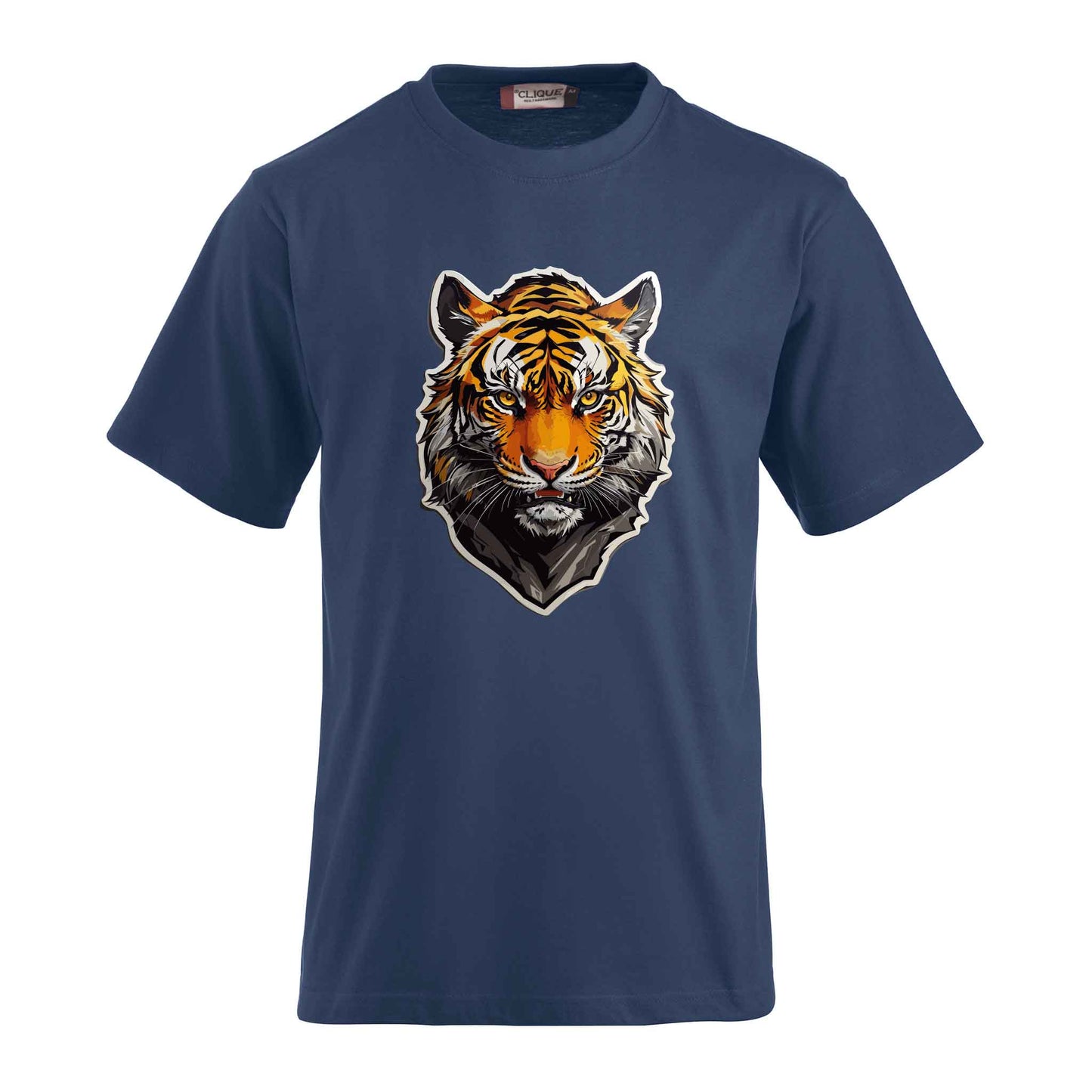 Personalisiertes T-Shirt-Majestätischer Tiger als Druckmotiv