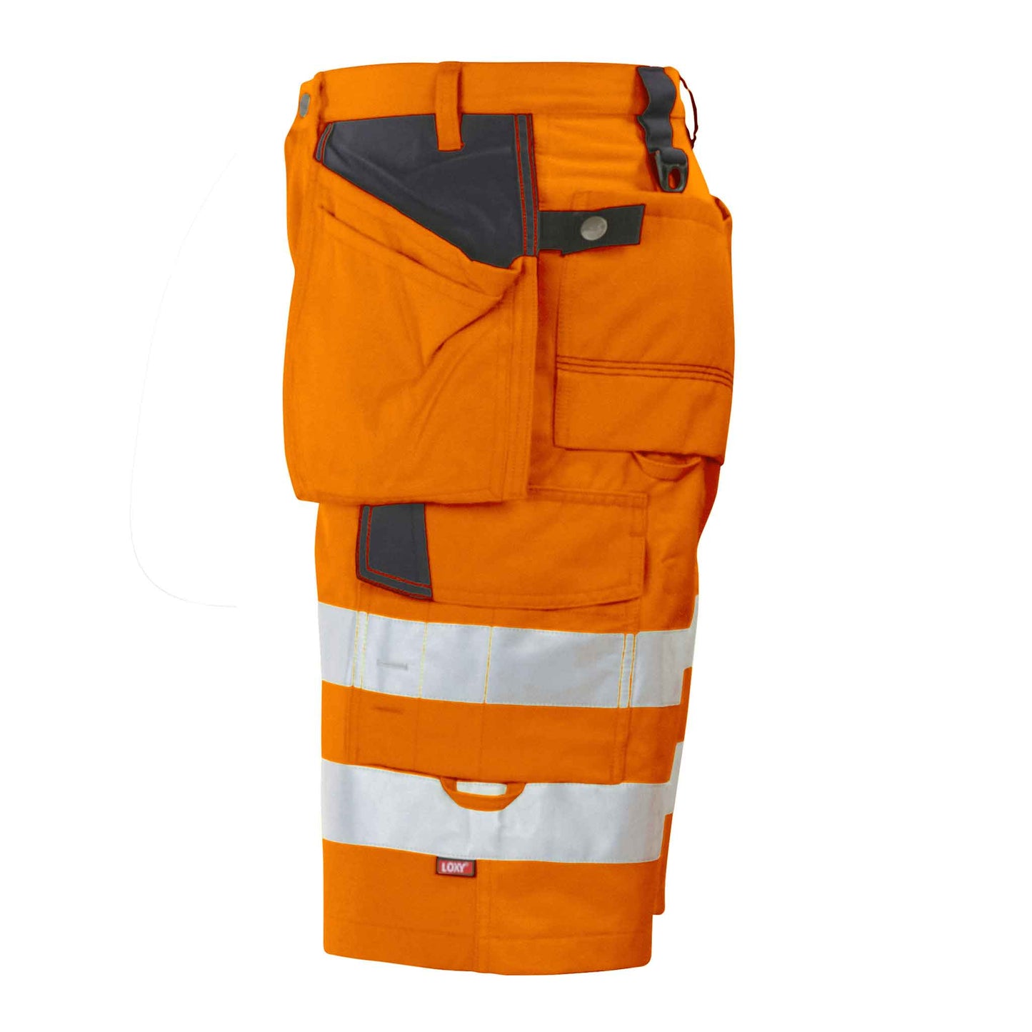 Projob Herren Arbeits-Shorts in Warnschutzfarben