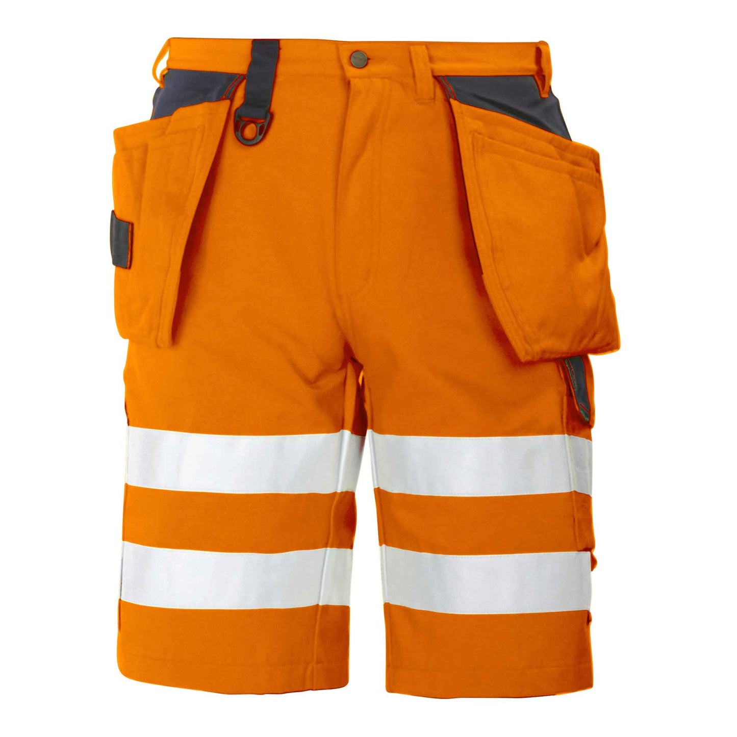 Projob Herren Arbeits-Shorts in Warnschutzfarben