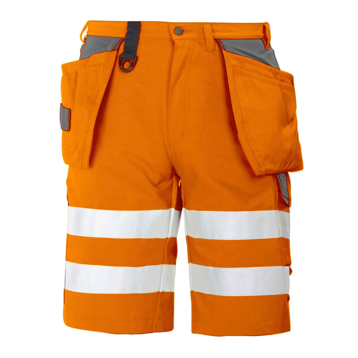 Projob Herren Arbeits-Shorts in Warnschutzfarben