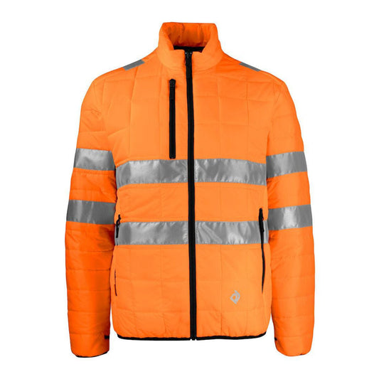 Projob Herren Jacke gesteppte leichte Jacke - Zip-in Innen-Jacke für 3-IN1 Jacken En Iso 20471 Klasse 3