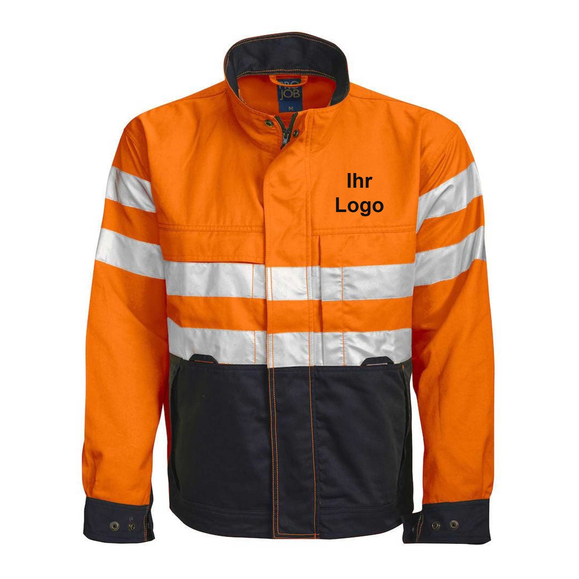 Projob Herren Warnschutzjacke, EN ISO 20471 Klasse 3 – individuell mit Logo bestickbar