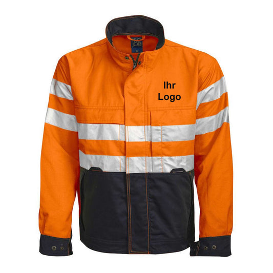 Projob Herren Warnschutzjacke, EN ISO 20471 Klasse 3 – individuell mit Logo bestickbar