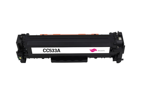 RebuiltH30M, Made in Germany Toner passend zu HP CC533A magenta (2.800 S.) mit Chip