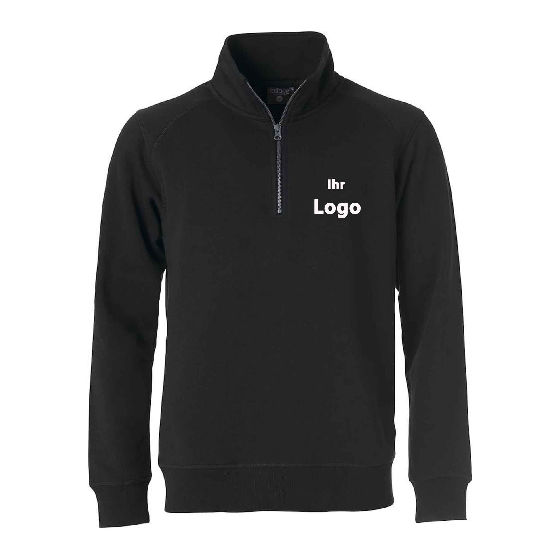 Clique Unisex Sweatshirt mit Reissverschluss und Stehkragen - Classic Half Zip