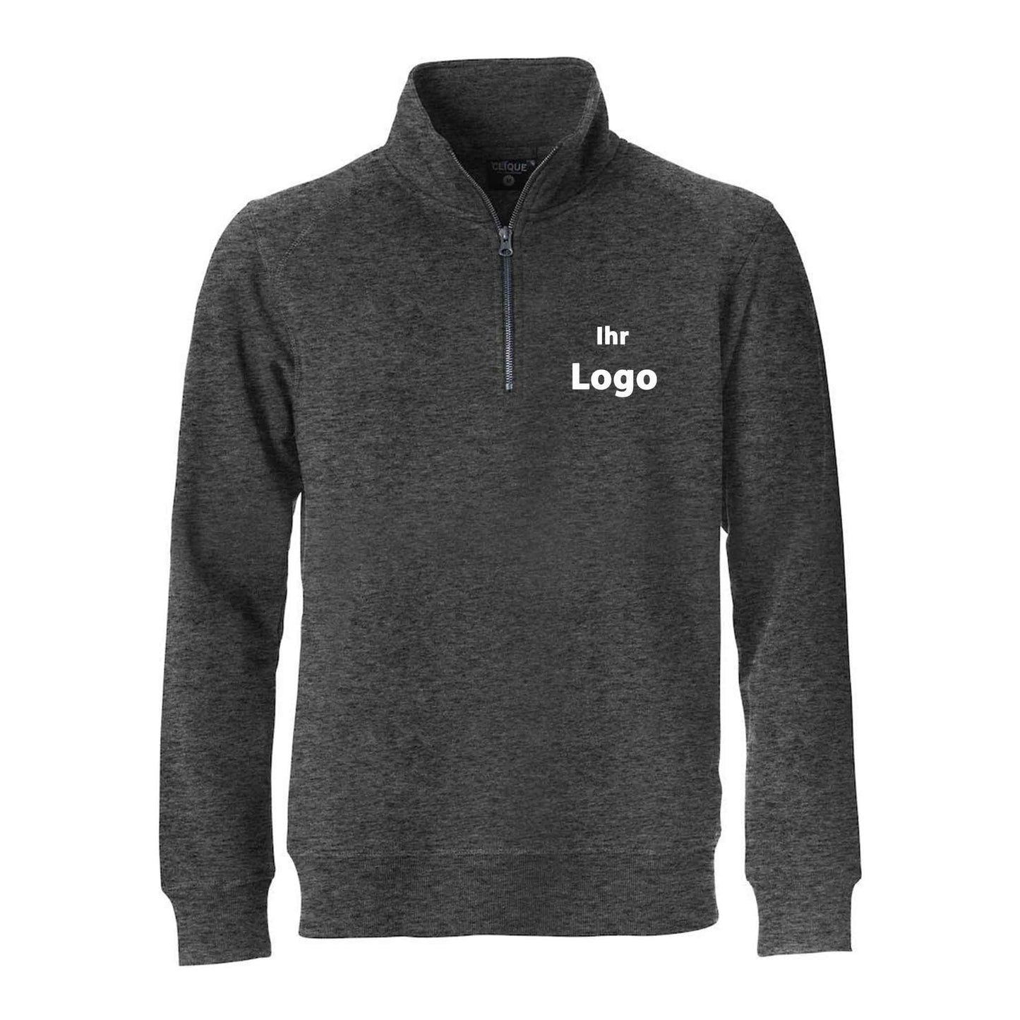 Clique Unisex Sweatshirt mit Reissverschluss und Stehkragen - Classic Half Zip