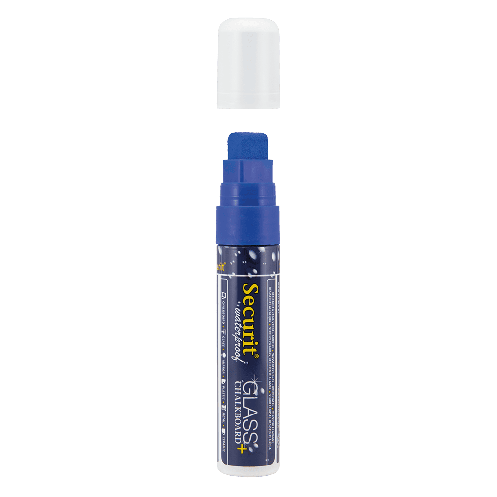 Securit® Kreidemarker wasserfest 7–15 mm – Einzeln, verschiedene Farben