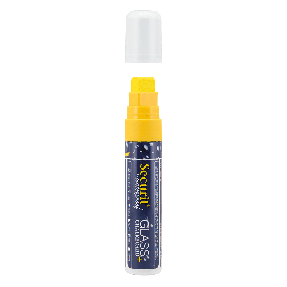 Securit® Kreidemarker wasserfest 7–15 mm – Einzeln, verschiedene Farben