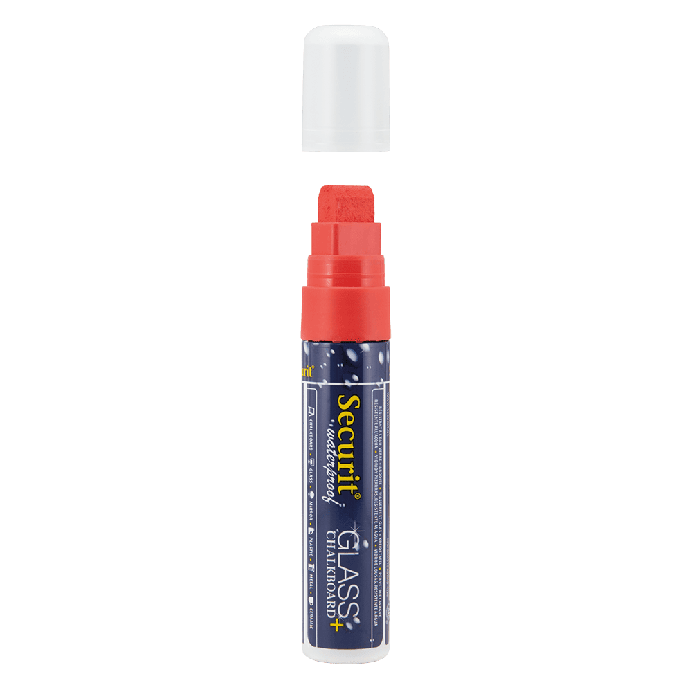 Securit® Kreidemarker wasserfest 7–15 mm – Einzeln, verschiedene Farben