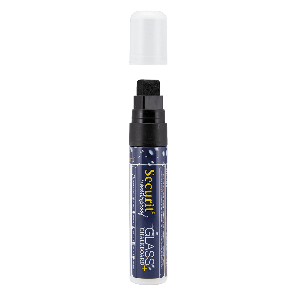 Securit® Kreidemarker wasserfest 7–15 mm – Einzeln, verschiedene Farben
