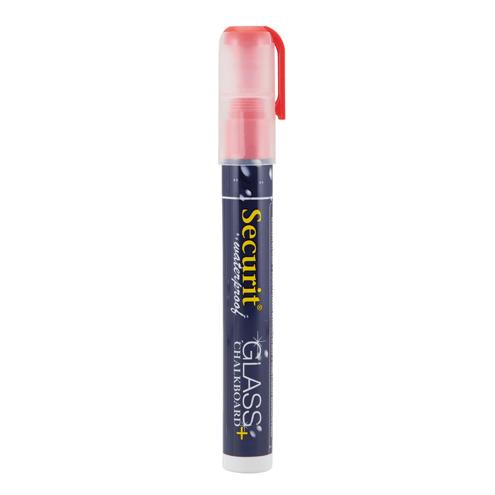 Securit® Kreidemarker wasserfest 2–6 mm – Einzeln, verschiedene Farben