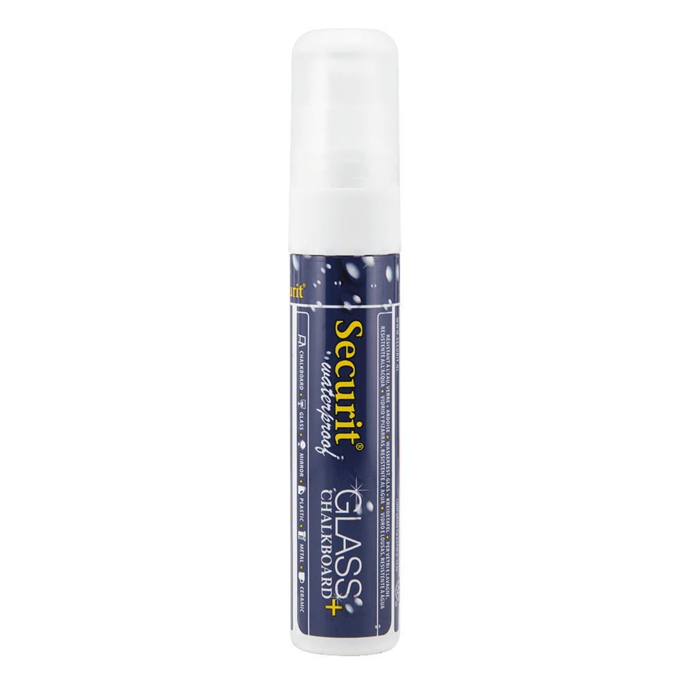 Securit® Kreidemarker wasserfest 7–15 mm – Einzeln, verschiedene Farben