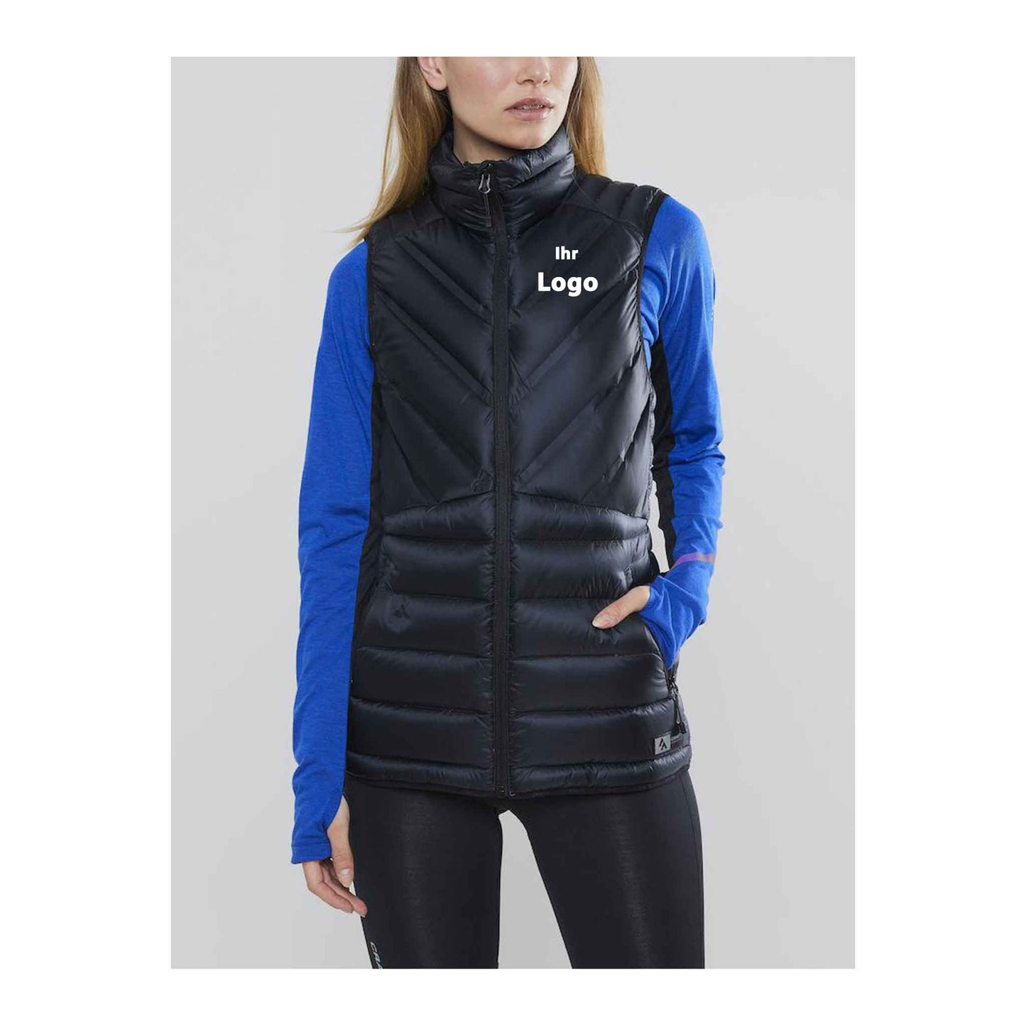Warme Daunen Weste / Gilet für Damen - Warm gefüttert