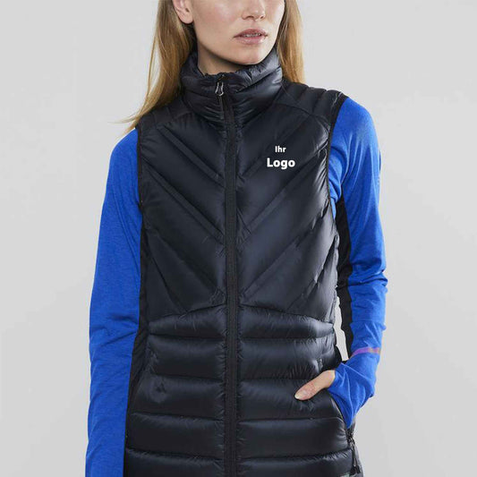 Warme Daunen Weste / Gilet für Damen - Warm gefüttert
