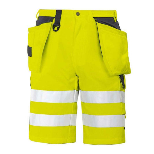 Warnschutz- Gerade geschnittene Shorts für Herren