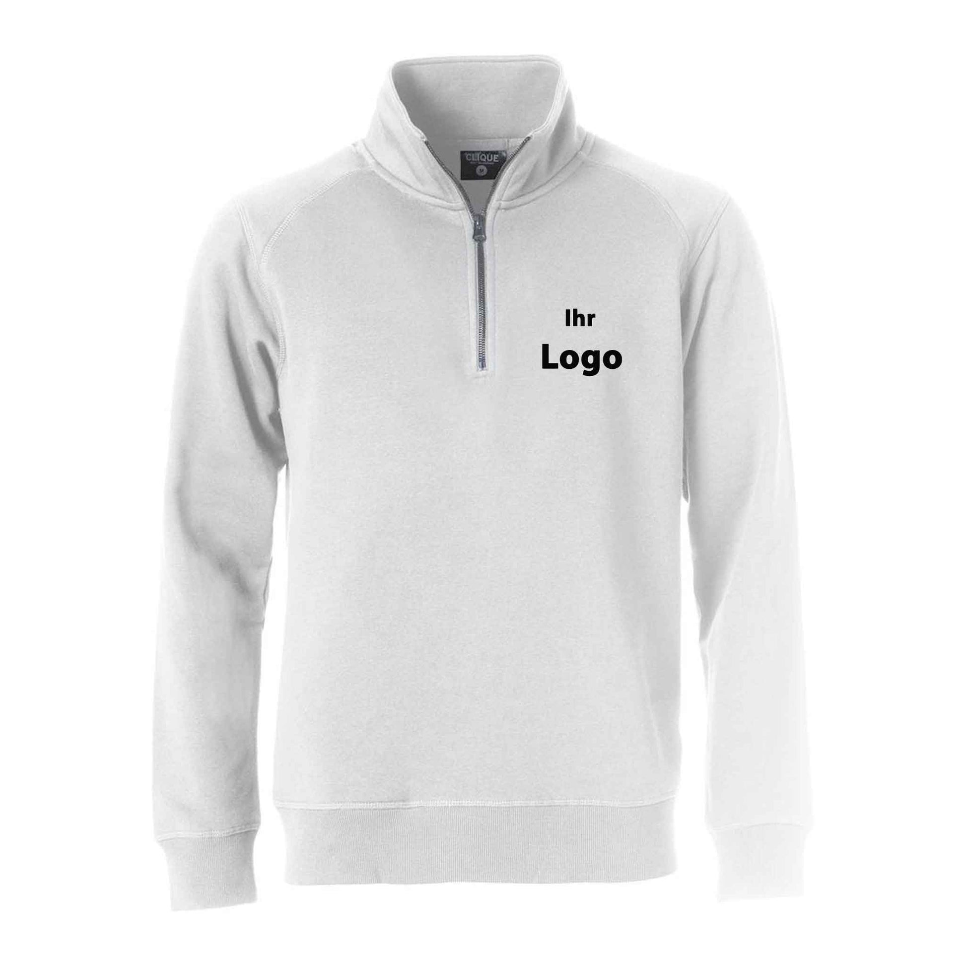 Clique Unisex Sweatshirt mit Reissverschluss und Stehkragen - Classic Half Zip