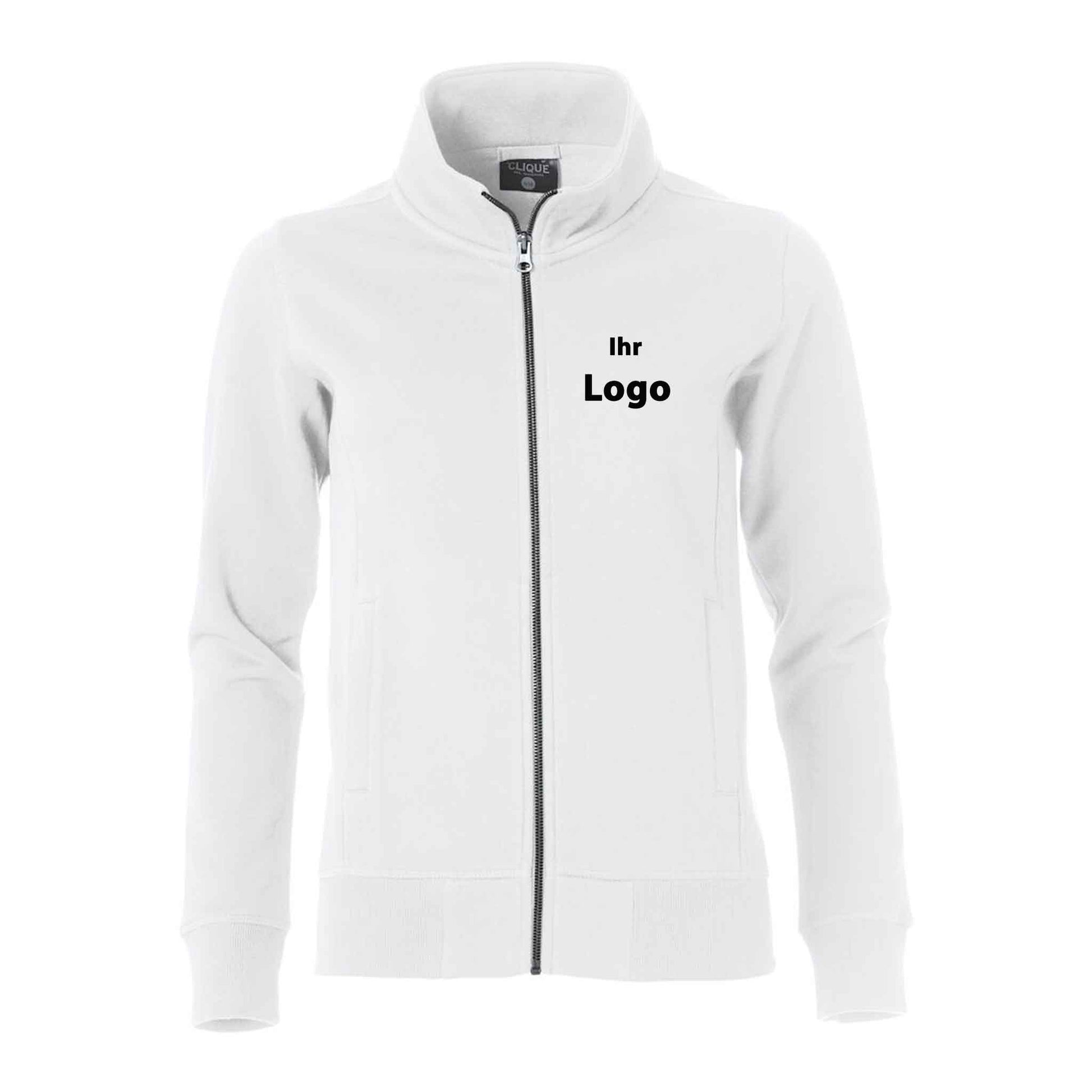 Clique Damen Sweat Jacke Mit Stehkragen 'Classic Cardigan Ladies'