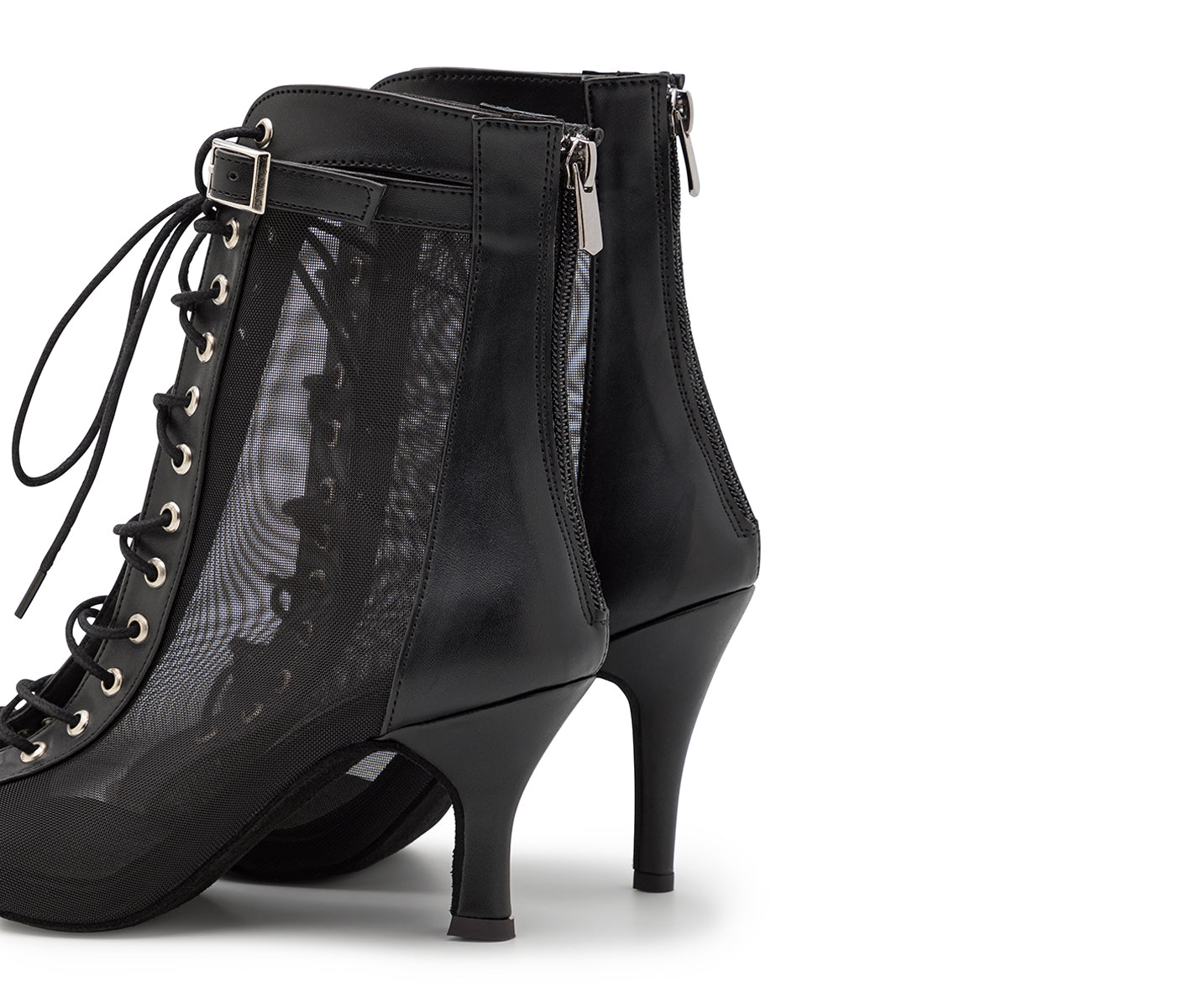 Magnet Aura Tanzschuhe in Schwarz Leder