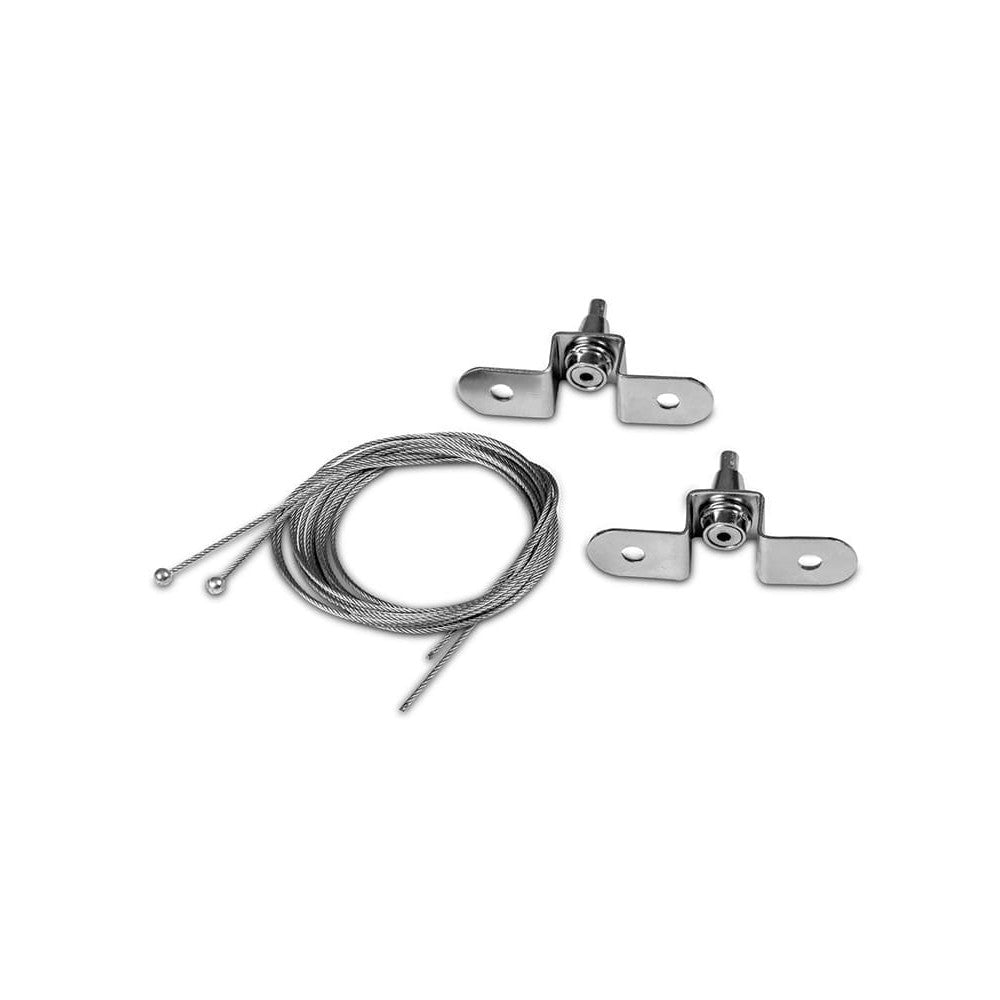 Hängender Alu Klapprahmen beidseitig, DIN A1, 32mm, Silber