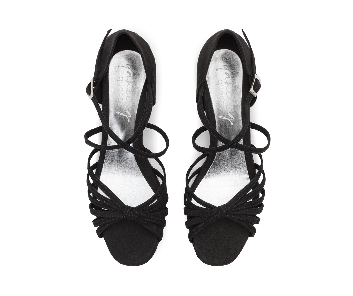 Grace Radiance Tanzschuhe in Schwarz Wildleder