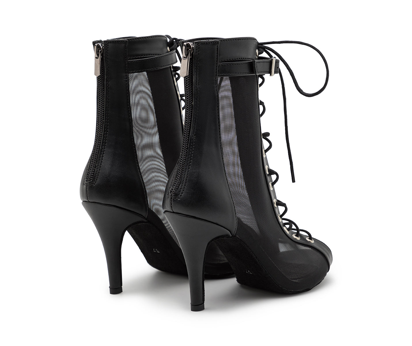 Magnet Aura Tanzschuhe in Schwarz Leder
