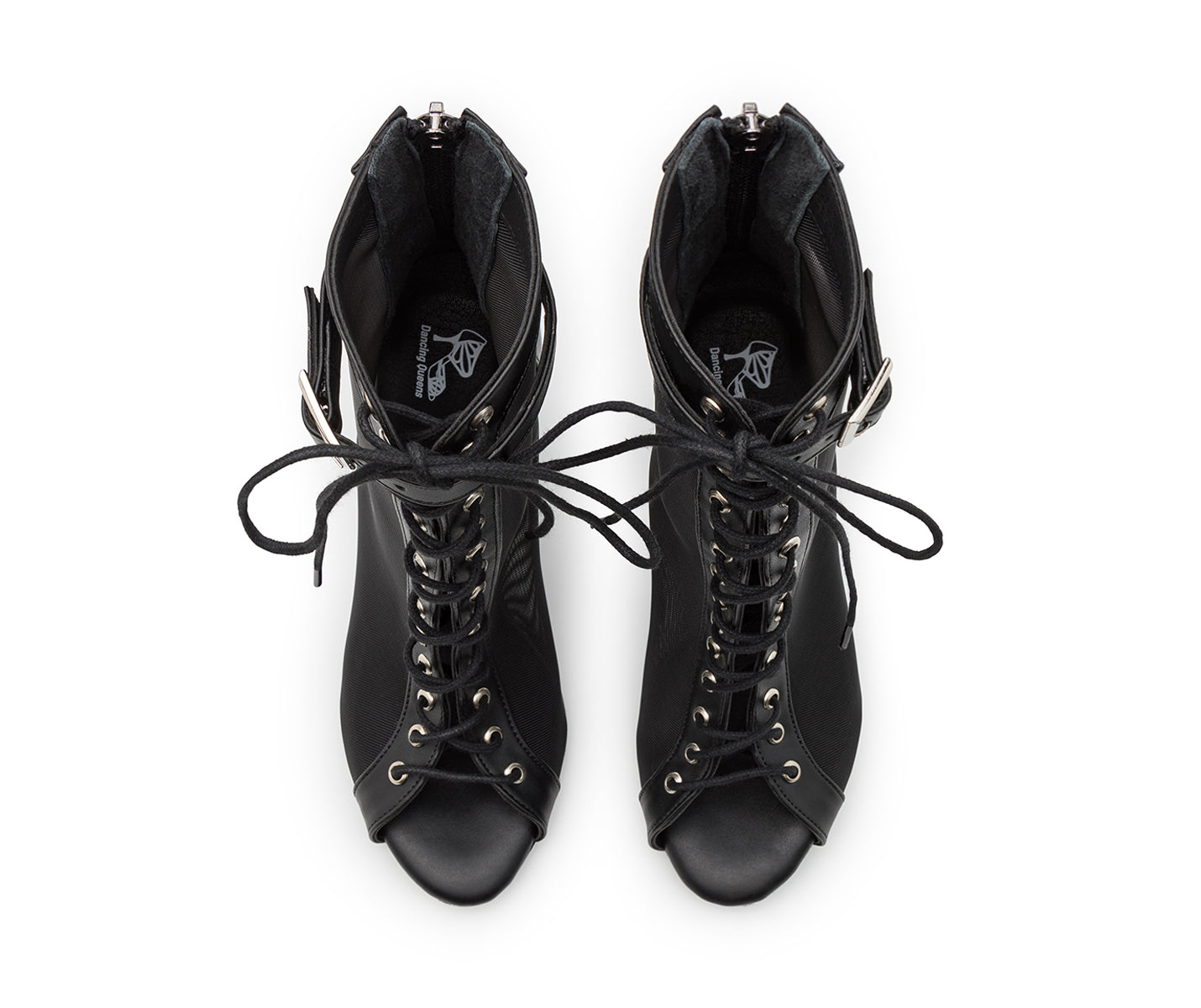 Magnet Aura Tanzschuhe in Schwarz Leder