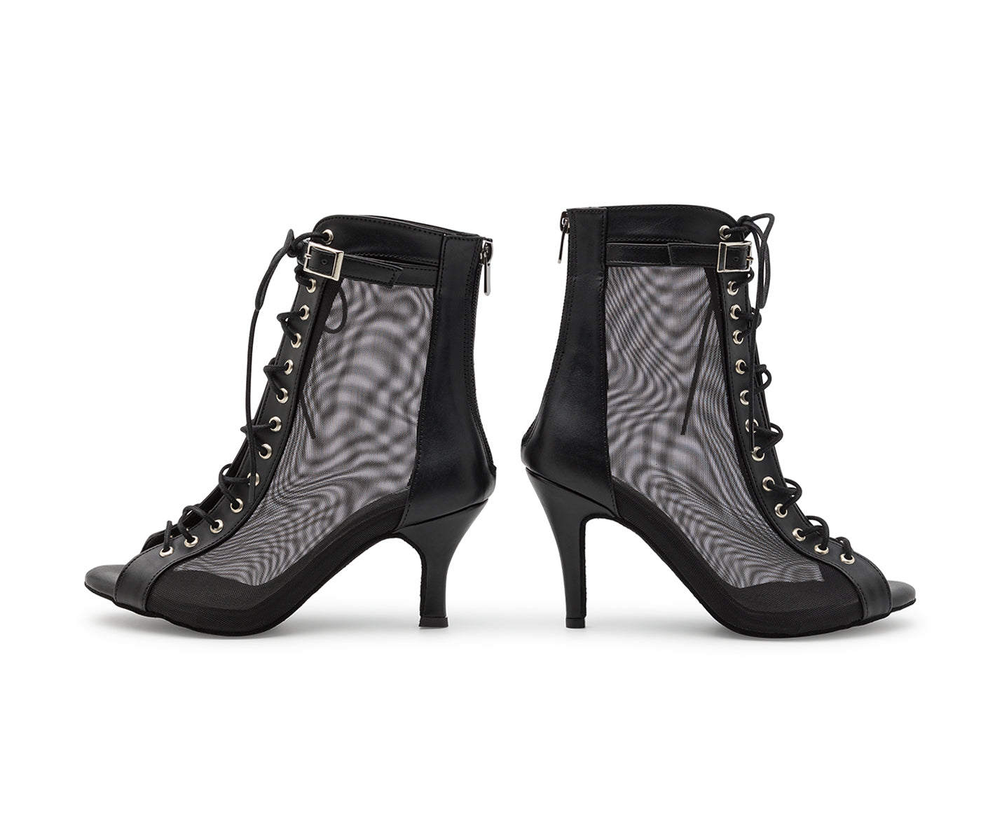 Magnet Aura Tanzschuhe in Schwarz Leder