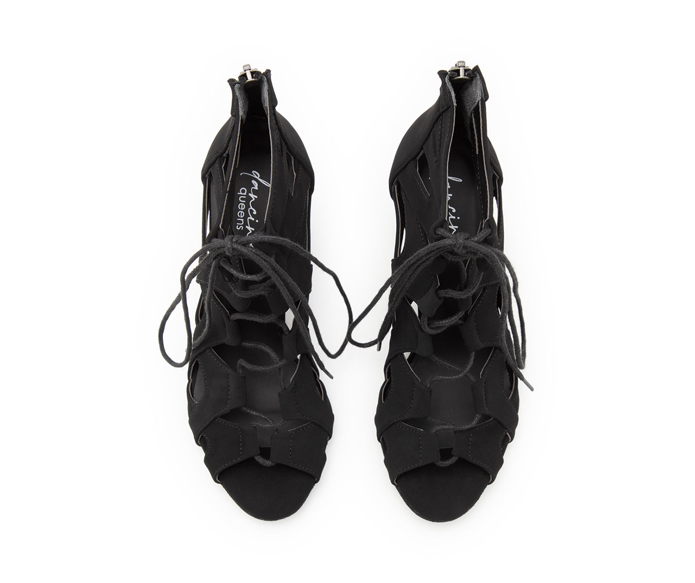 Magnet Core Tanzschuhe in Schwarz Wildleder