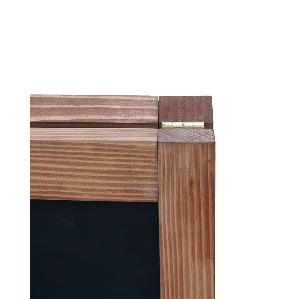 Holz Kundenstopper Outdoor, Magnetisch
