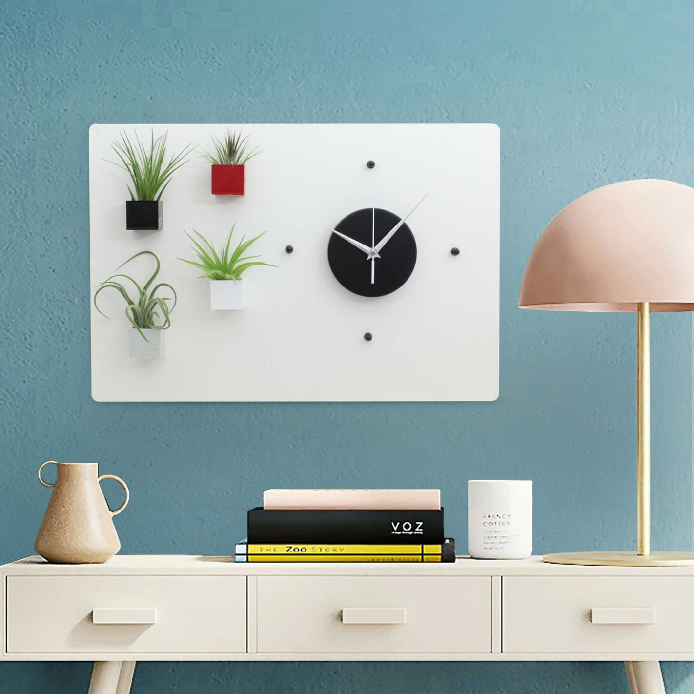KalaMitica® Magnetische Kreidetafel ohne Rahmen, 56x38cm
