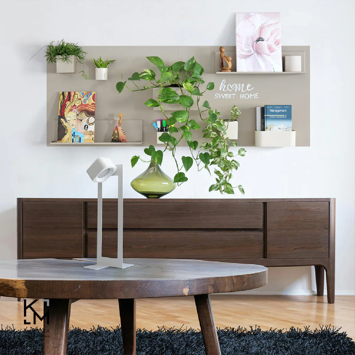KalaMitica® Magnetische Kreidetafel ohne Rahmen, 74×57cm