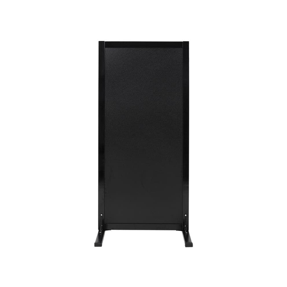 Securit® Holz Kundenstopper T-Fuss, 115x56cm, Schwarz, Outdoor