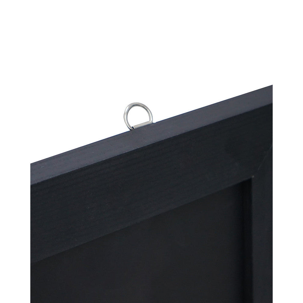 Wandkreidetafel mit Holzrahmen, Magnetisch