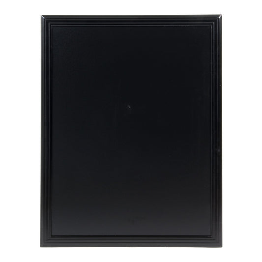 Securit® Wandkreidetafel, Holzrahmen Schwarz, 70x90cm, Outdoor