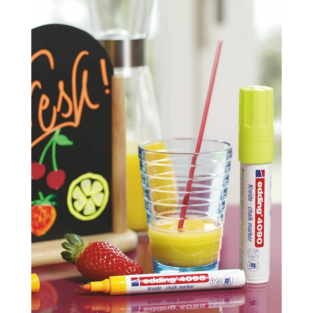 Edding® 4090 Kreidemarker, 4-15mm, 5er-Set
