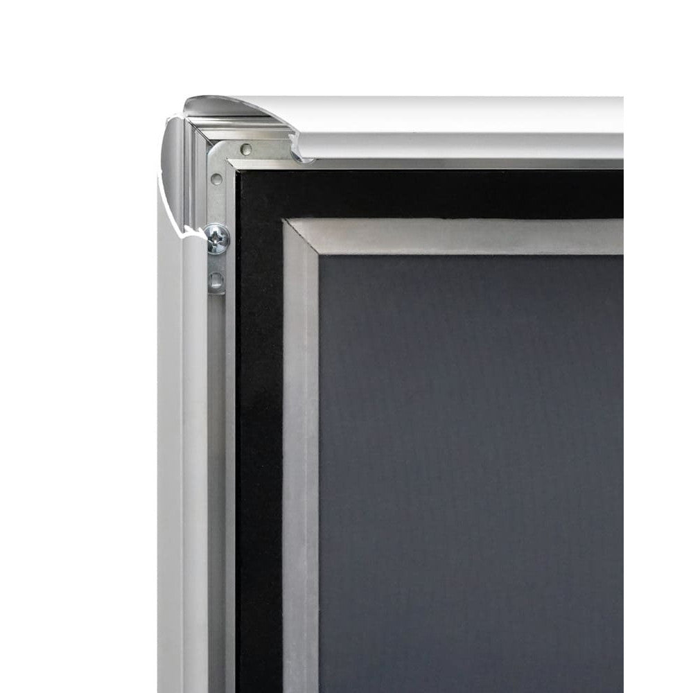 Kundenstopper Alu "Poster Swing" mit Wassertank, DIN A1, Silber, Outdoor
