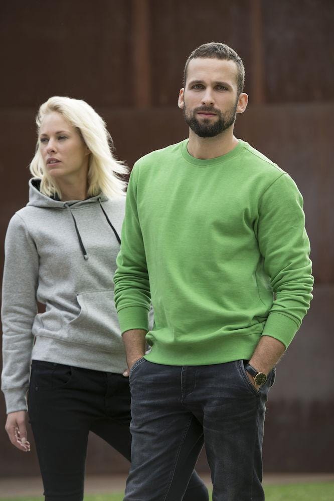Clique Unisex Sweatshirt mit Rundhals Ausschnitt - 'Classic Roundneck' - wirbe-welt.shop