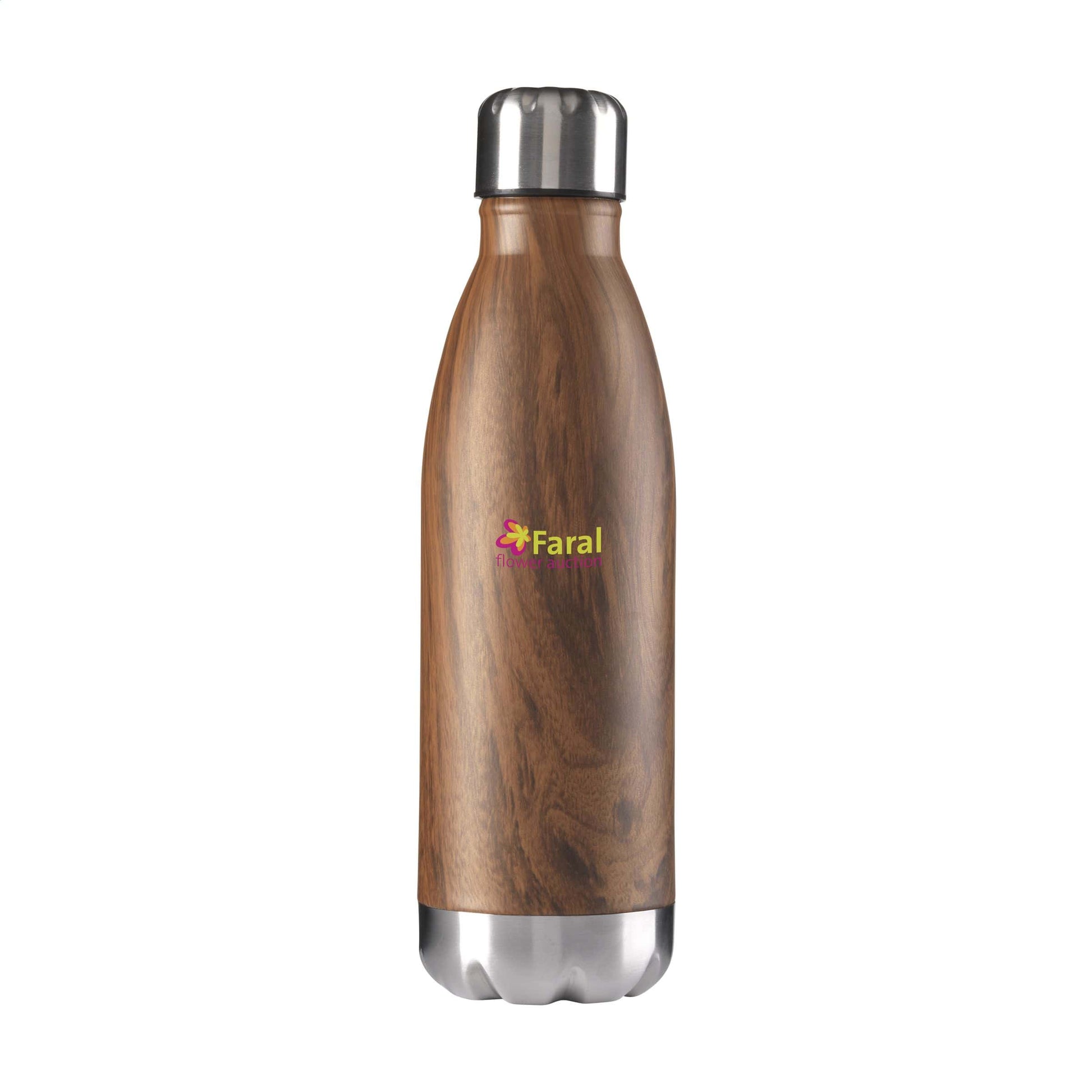 Topflask Wood 500 ml Trinkflasche - wirbe-welt.shop