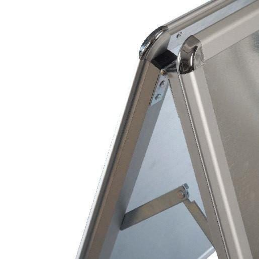 A Board / Eco A Board - Silberner Posterständer, A1- Druck ist Gratis - wirbe-welt.shop