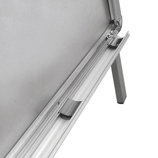 A Board / Eco A Board - Silberner Posterständer, A1- Druck ist Gratis - wirbe-welt.shop