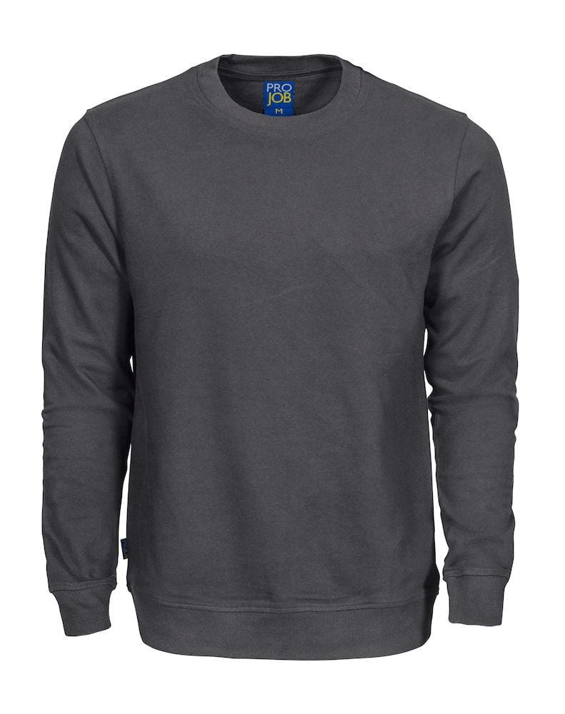 Projob Herren Langarm Pullover Sweatshirt mit Rundhals - wirbe-welt.shop